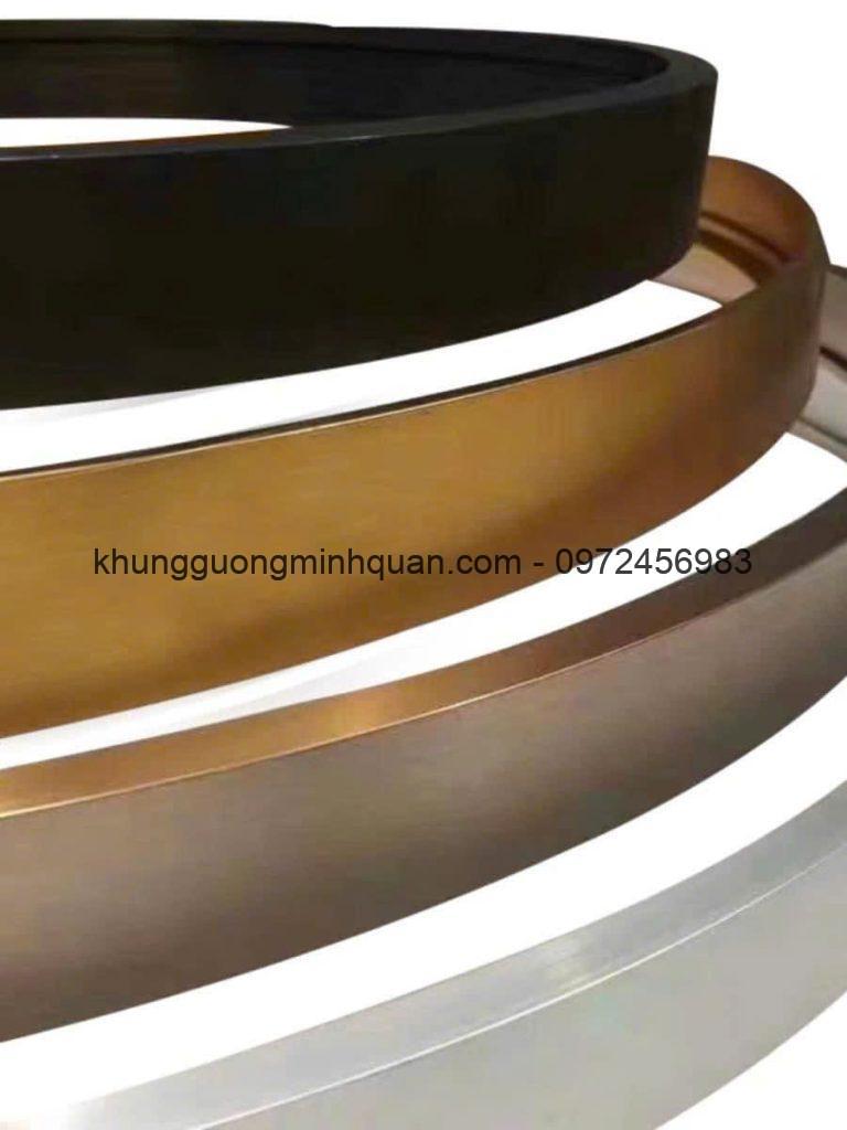 khung gương nhôm nhiều màu