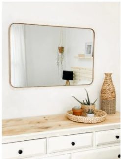 mẫu gương khung nhôm cao cấp