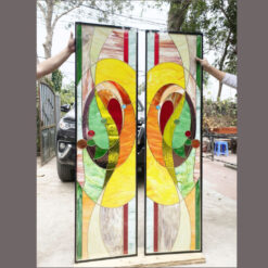 Vách kính hoa đồng 02