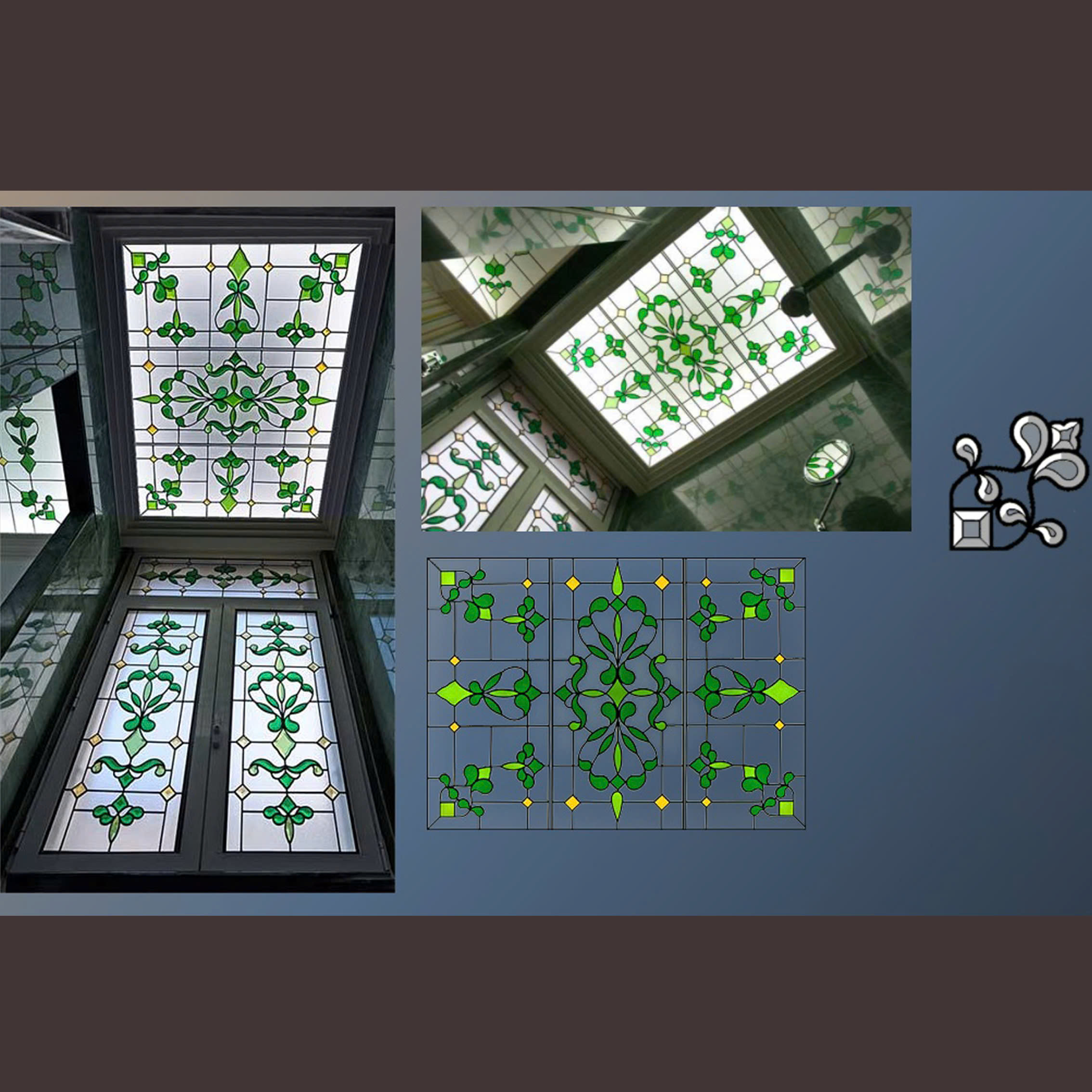 Trần Kính Trang Trí 02