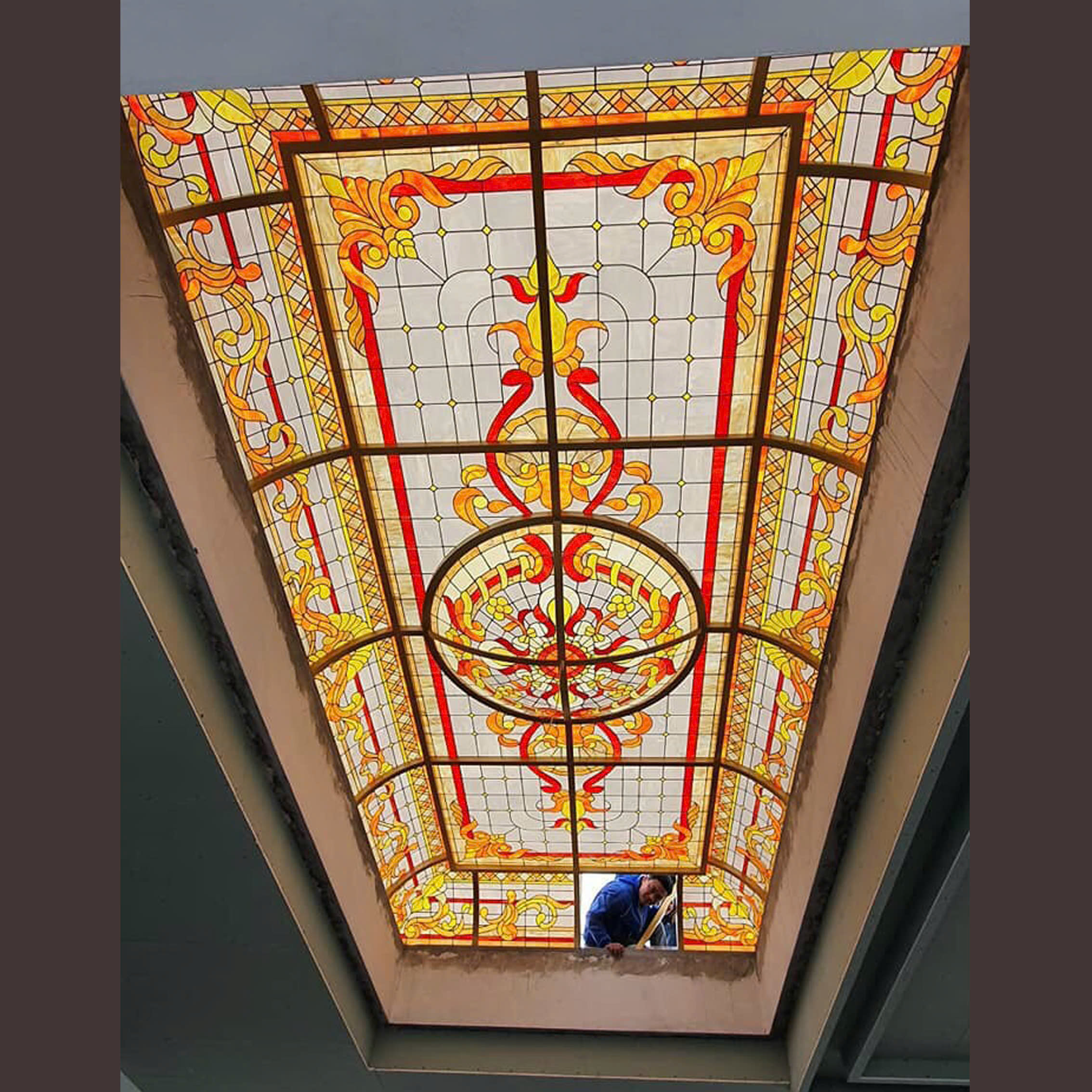 Trần Kính Trang Trí 04